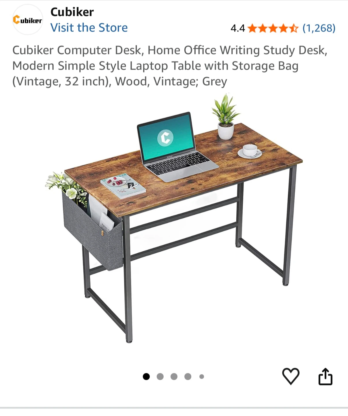 Cubiker Computer Desk 32-inch