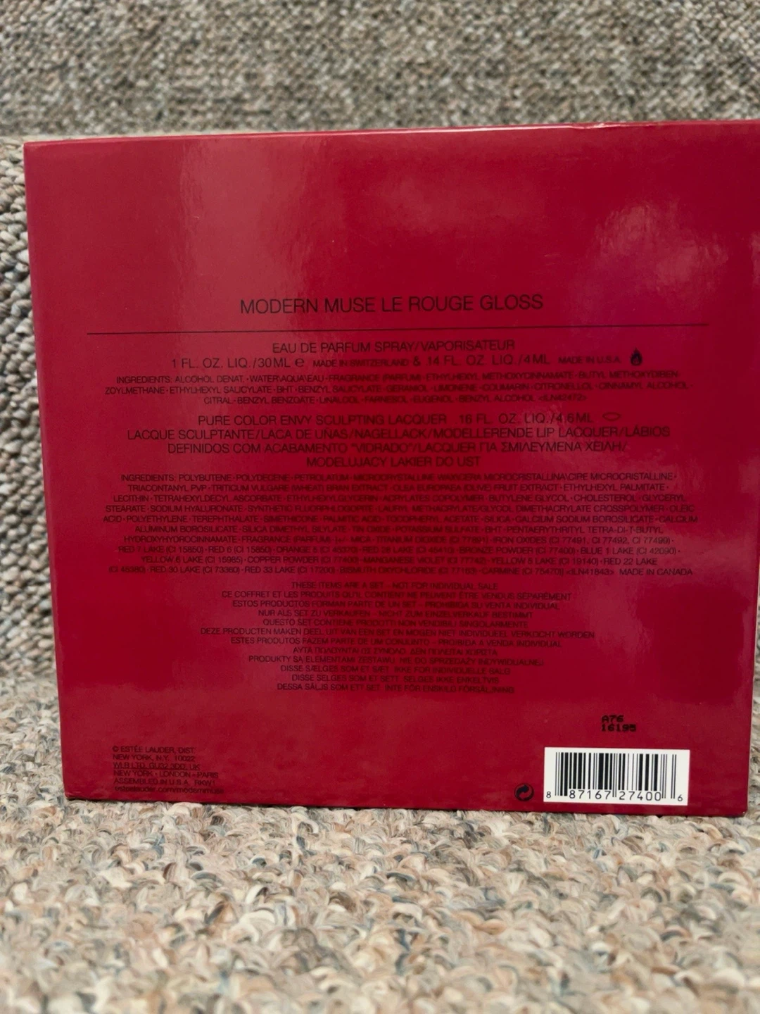Estée Lauder Modern Muse Le Rouge Gloss Gift Set – New Sealed - photo 3