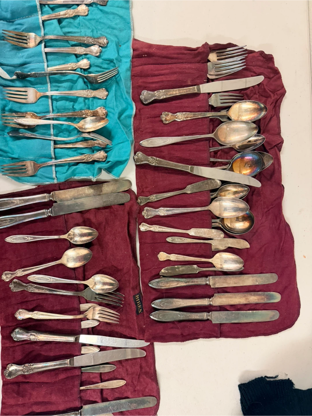 Birks Vintage Silverware Set
