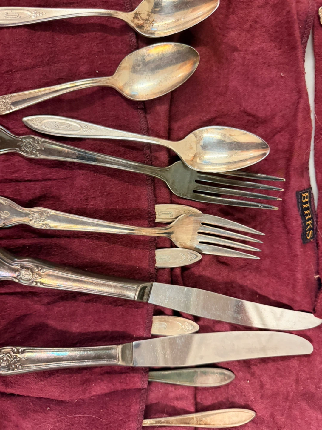 Birks Vintage Silverware Set - photo 2