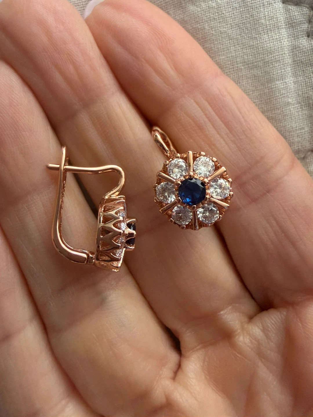 14k gemstone earrings