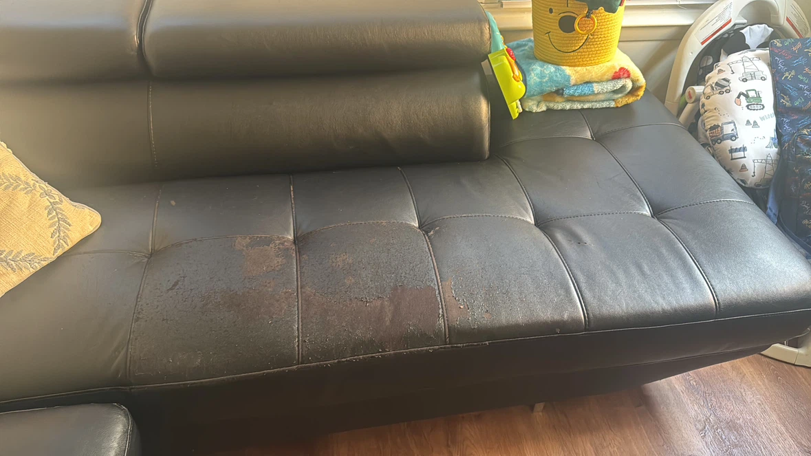 Black Sectional Sofa - photo 4