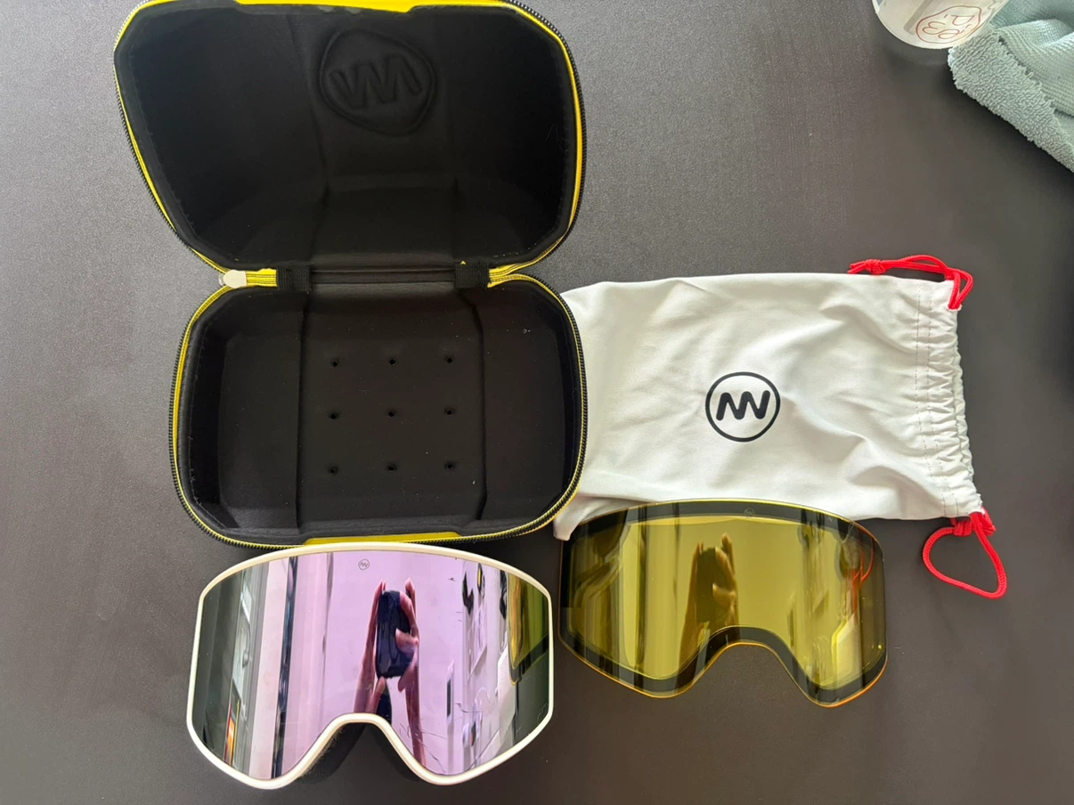 NANDN Snowboard Goggles with Extra Lens