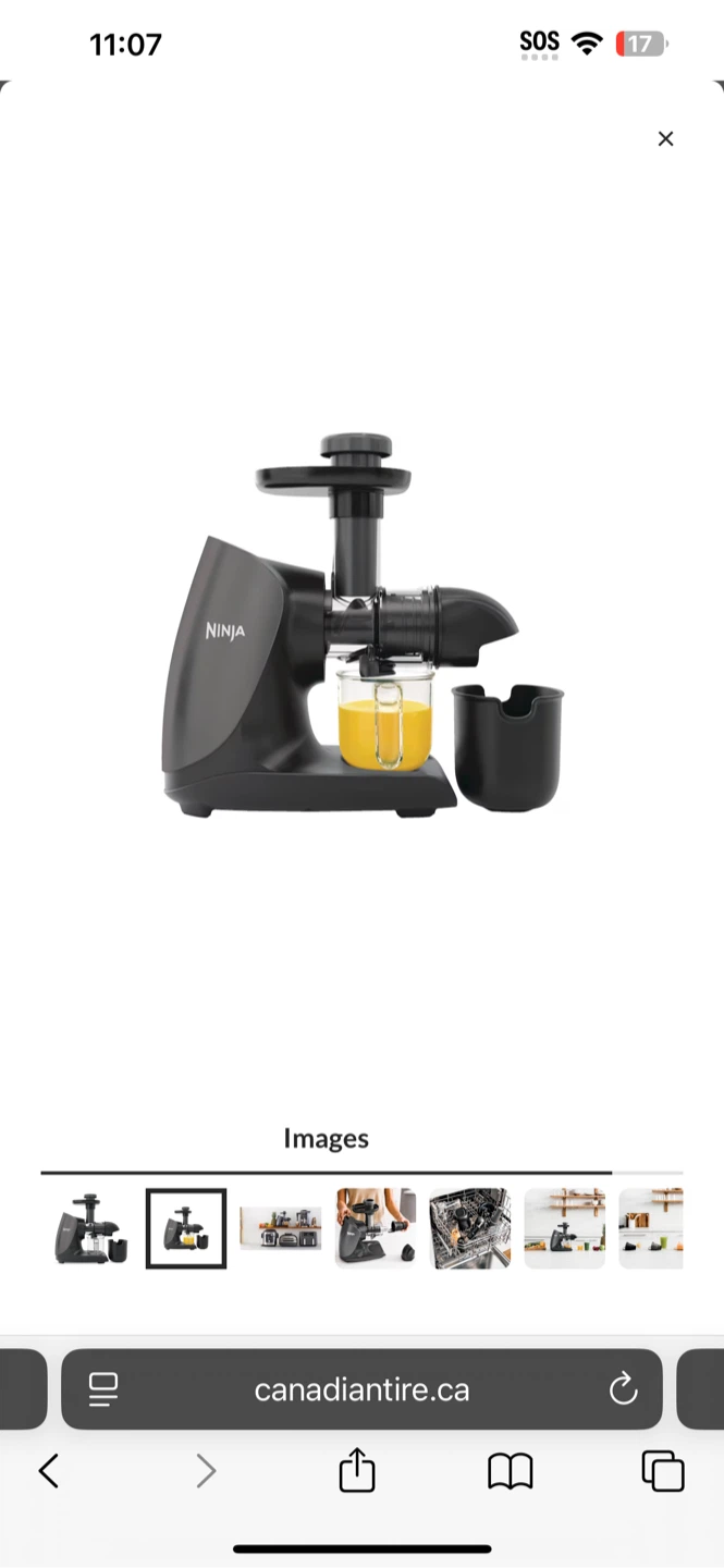 Ninja Cold Press Juicer Pro Extractor