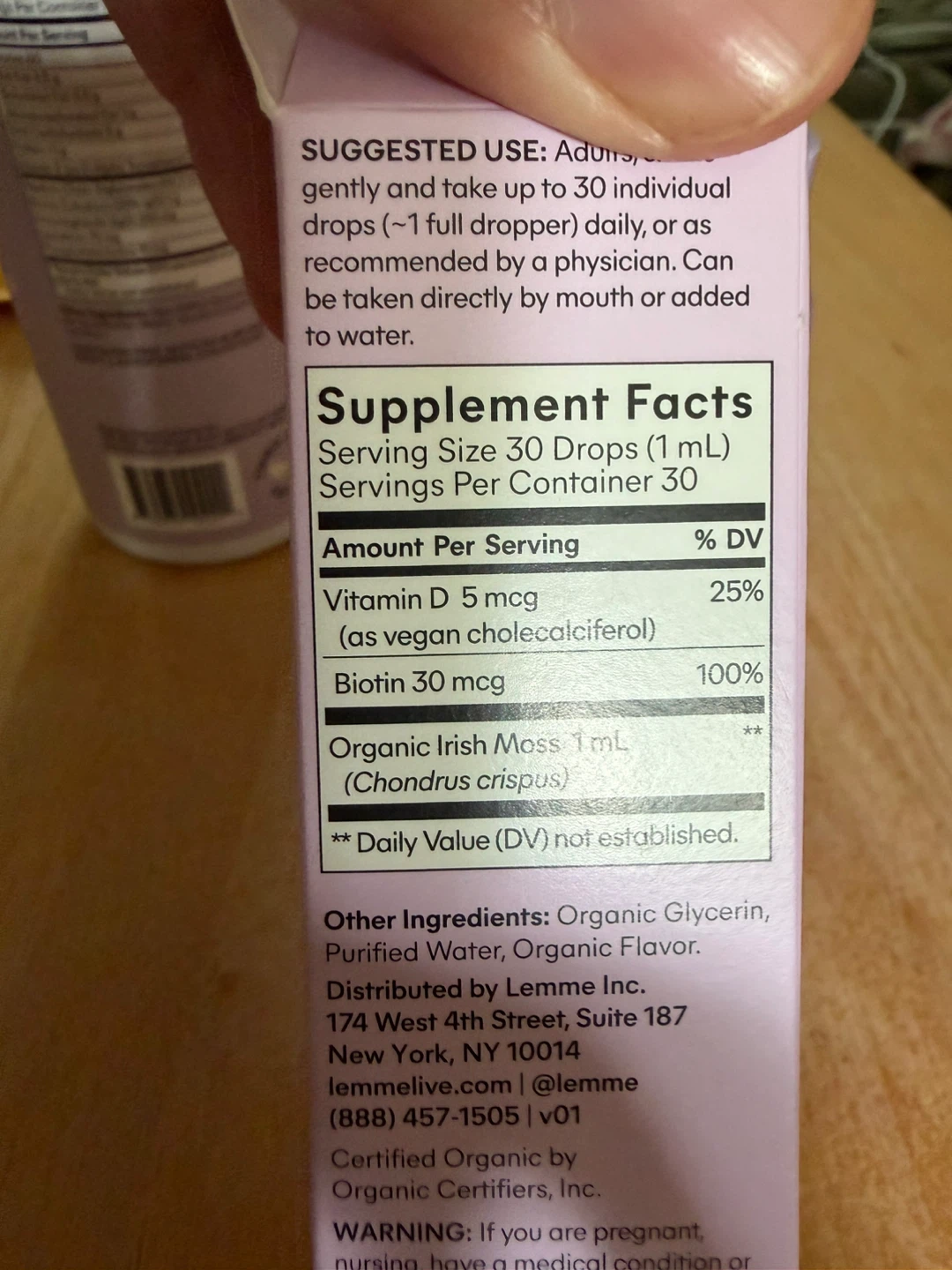 Lemme Colostrum and Sea Moss Liquid Supplements - photo 5