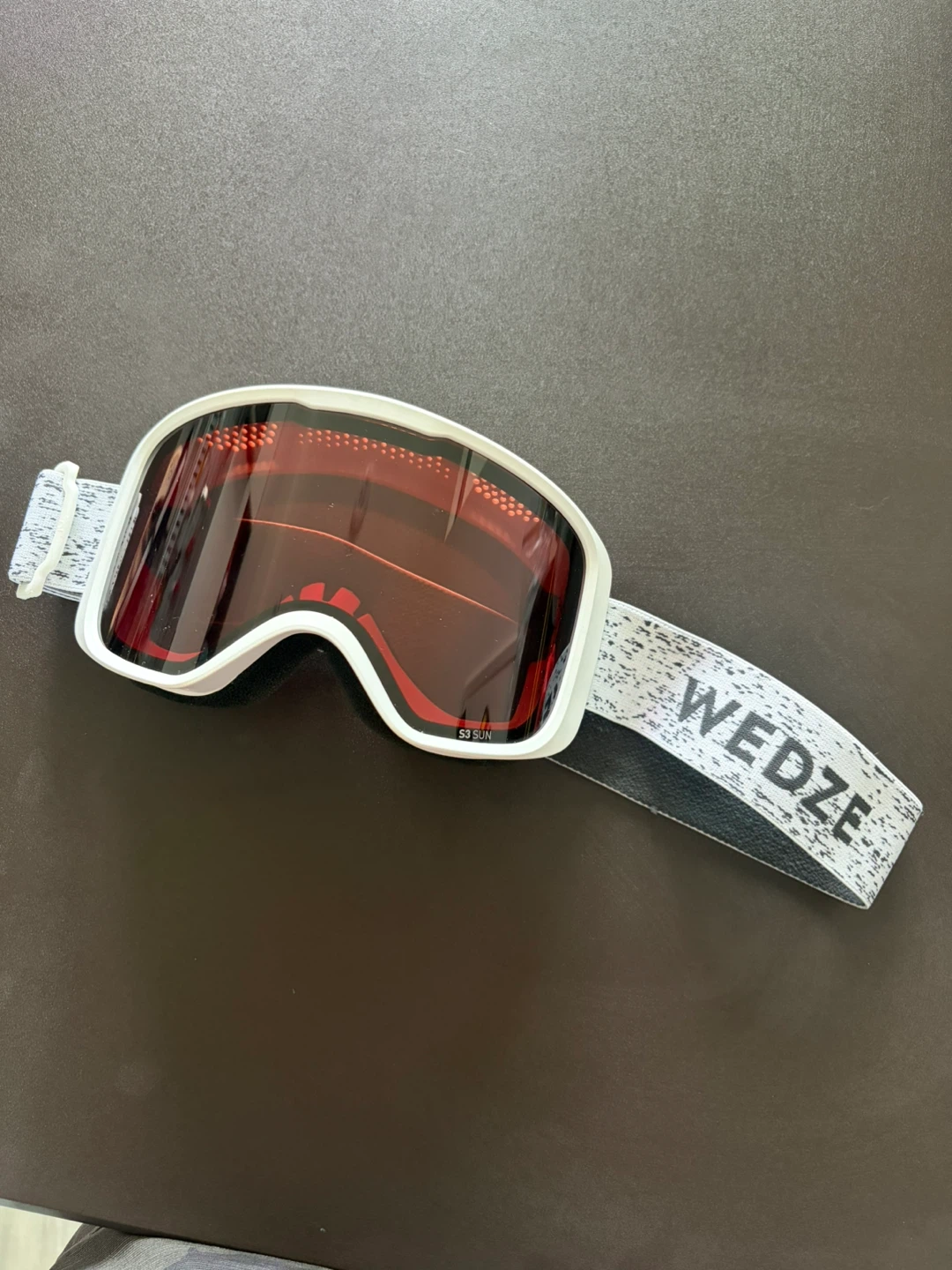 Wedze Ski Goggles White