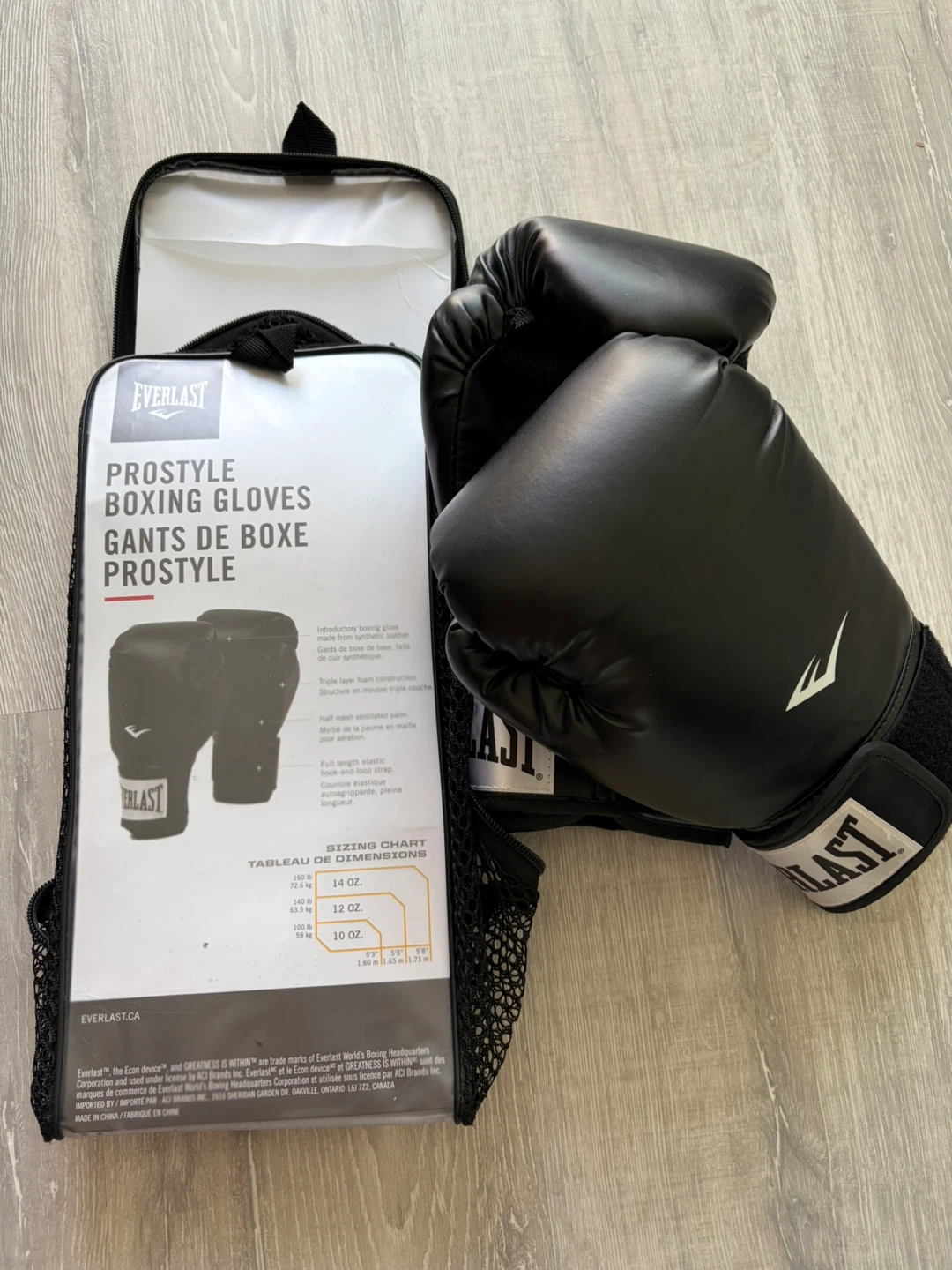 Everlast Prostyle Boxing Gloves 10oz