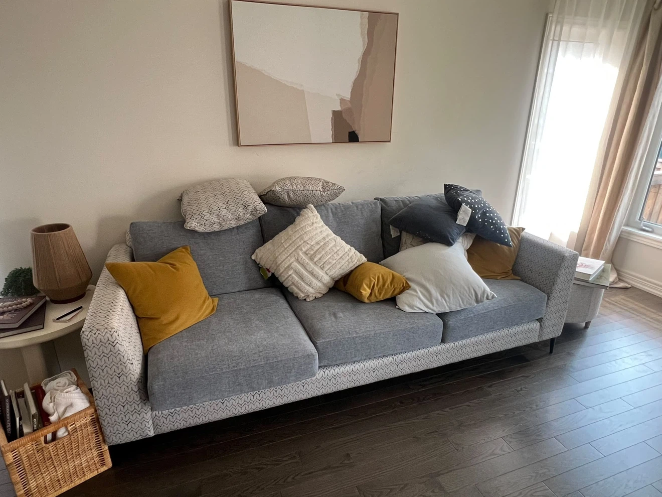 Brand New Stylus Grey Sofa – Never Used - photo 2