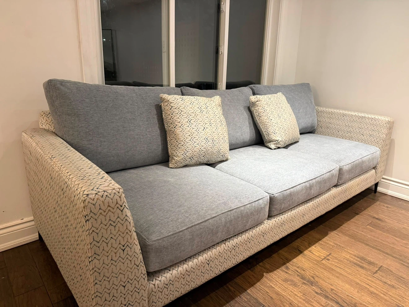 Brand New Stylus Grey Sofa – Never Used