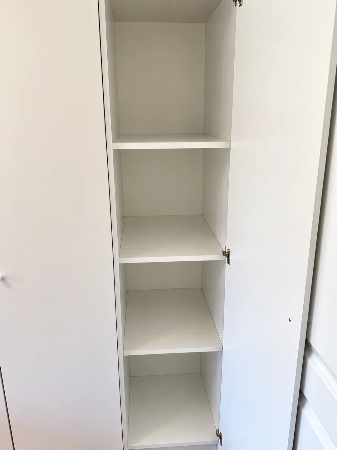 Ikea White 3-Door Wardrobe - photo 4