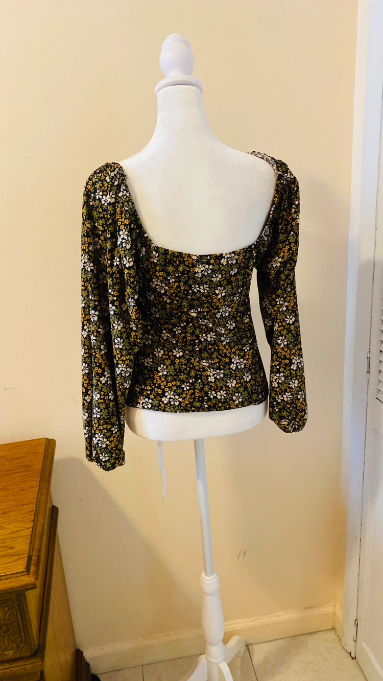Liberty love y2k floral top size large - photo 4