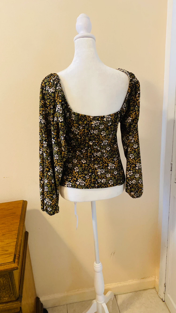 Liberty love y2k floral top size large - photo 5