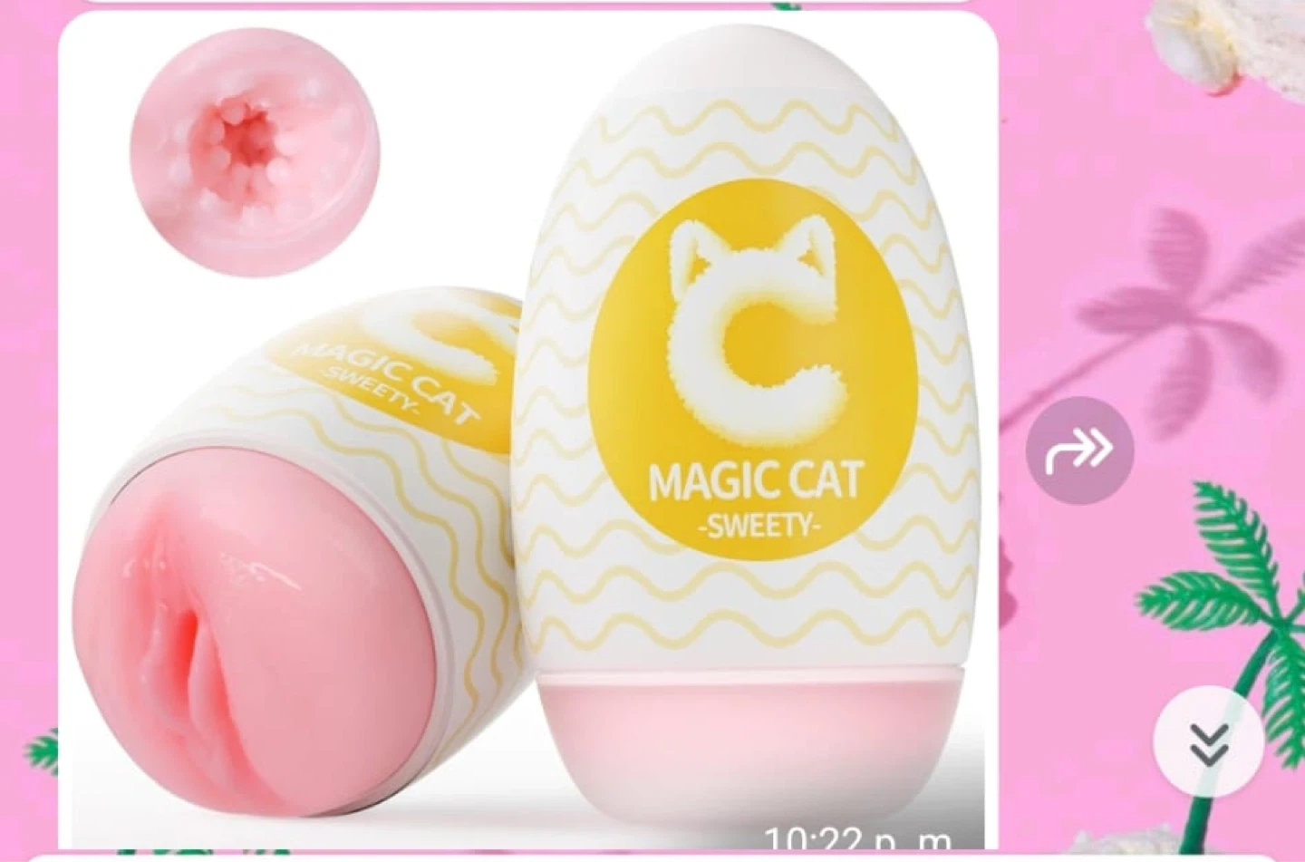 Magic Cat Sweety masajeador egg mini