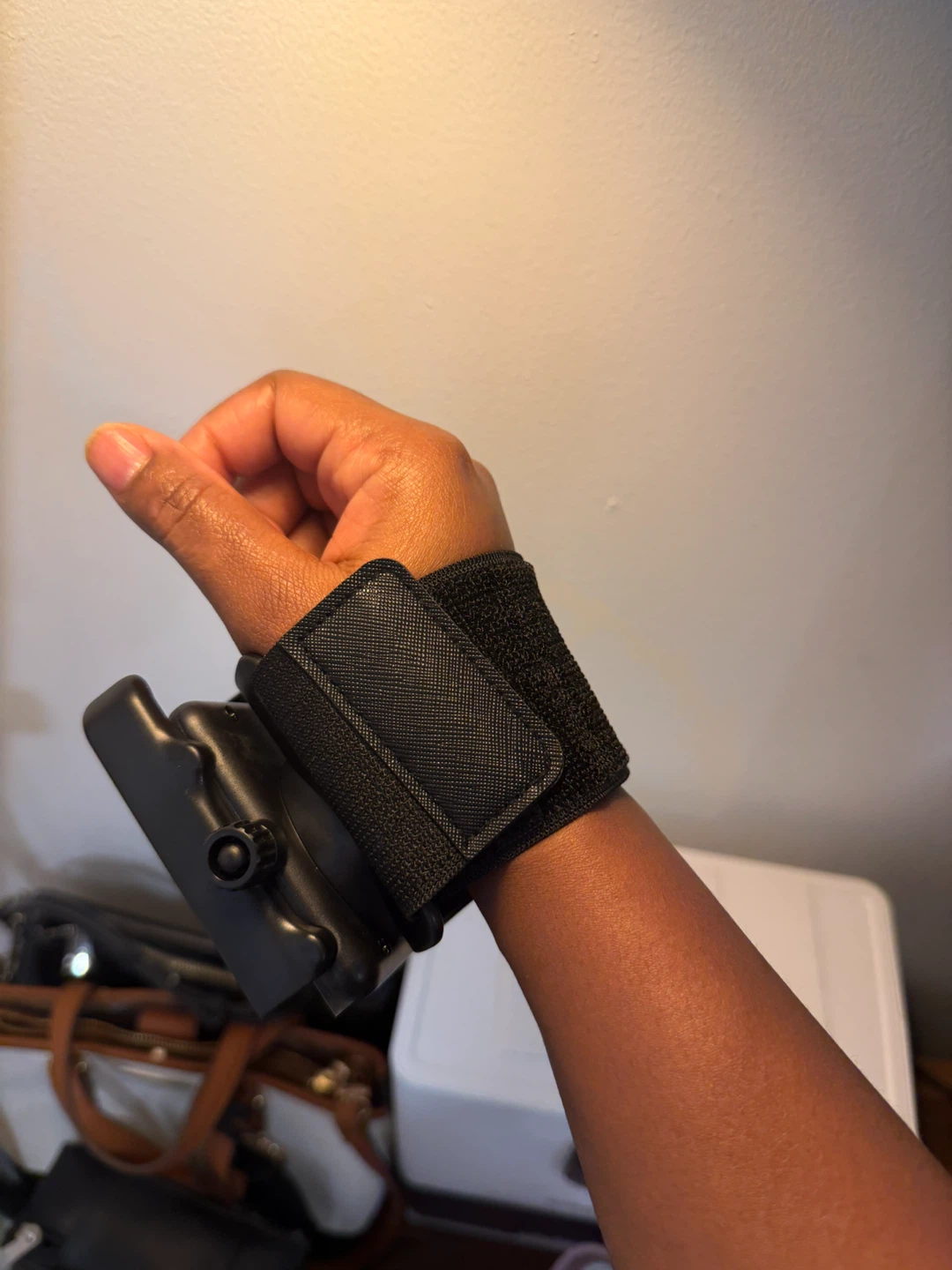 Wrist-Mounted Phone Holder