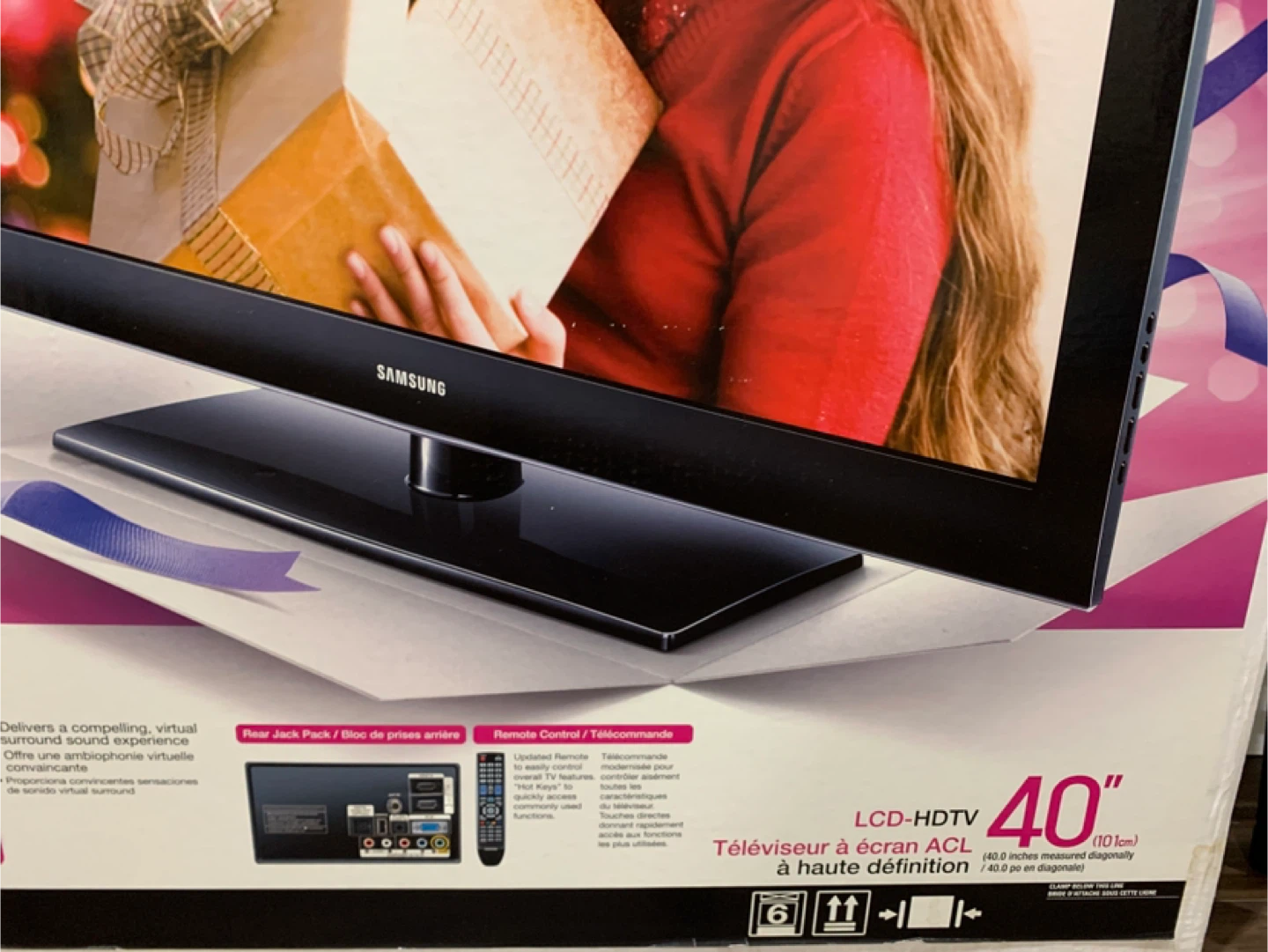 Samsung 40-inch LCD HDTV