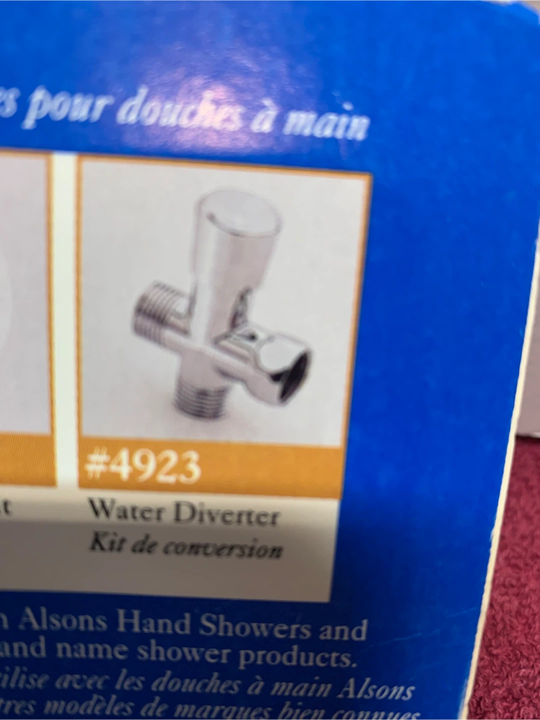 HANDSHOWER WATER DIVERTER VALVE - photo 4