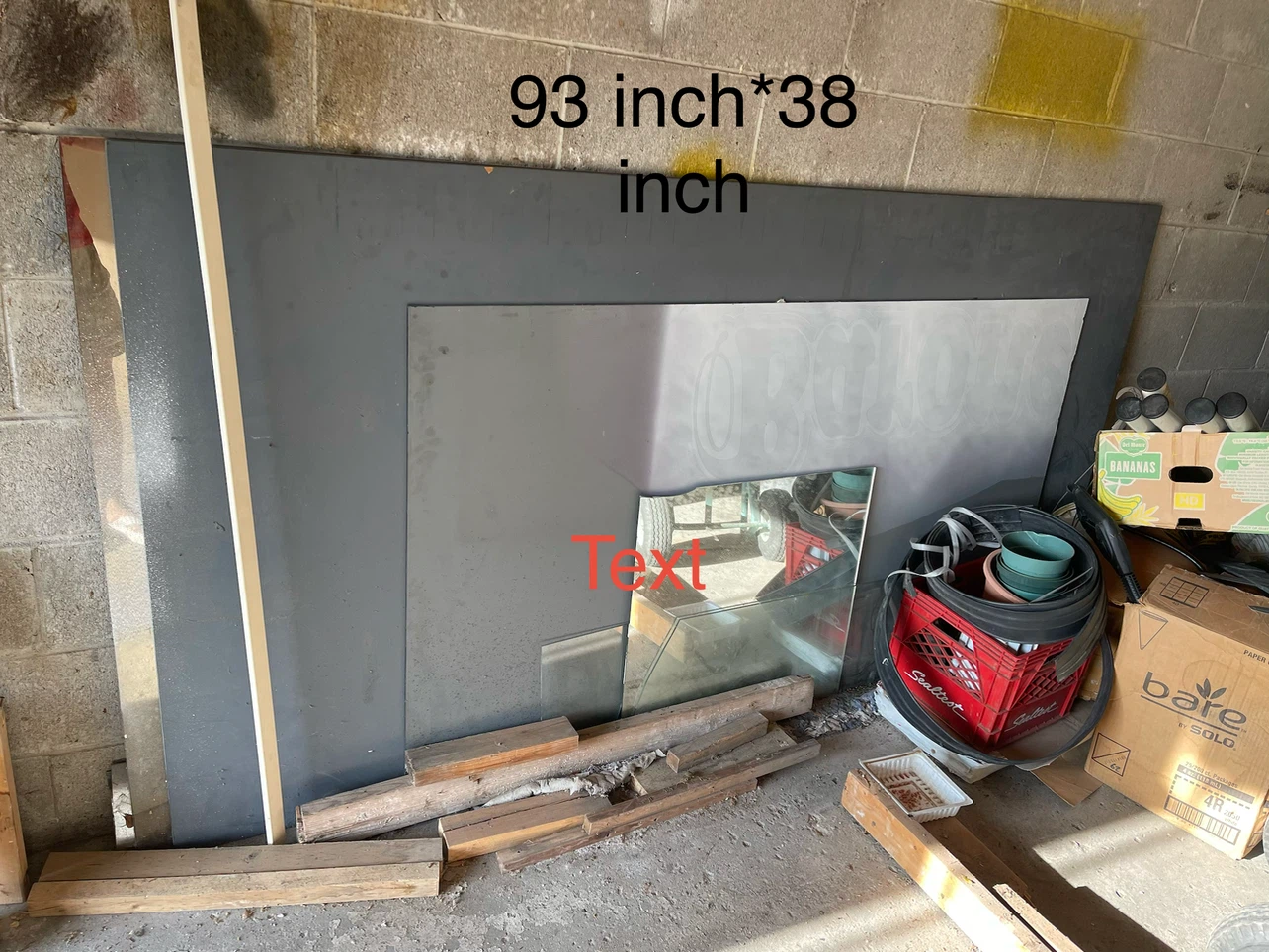 Two Large Wall Mirror