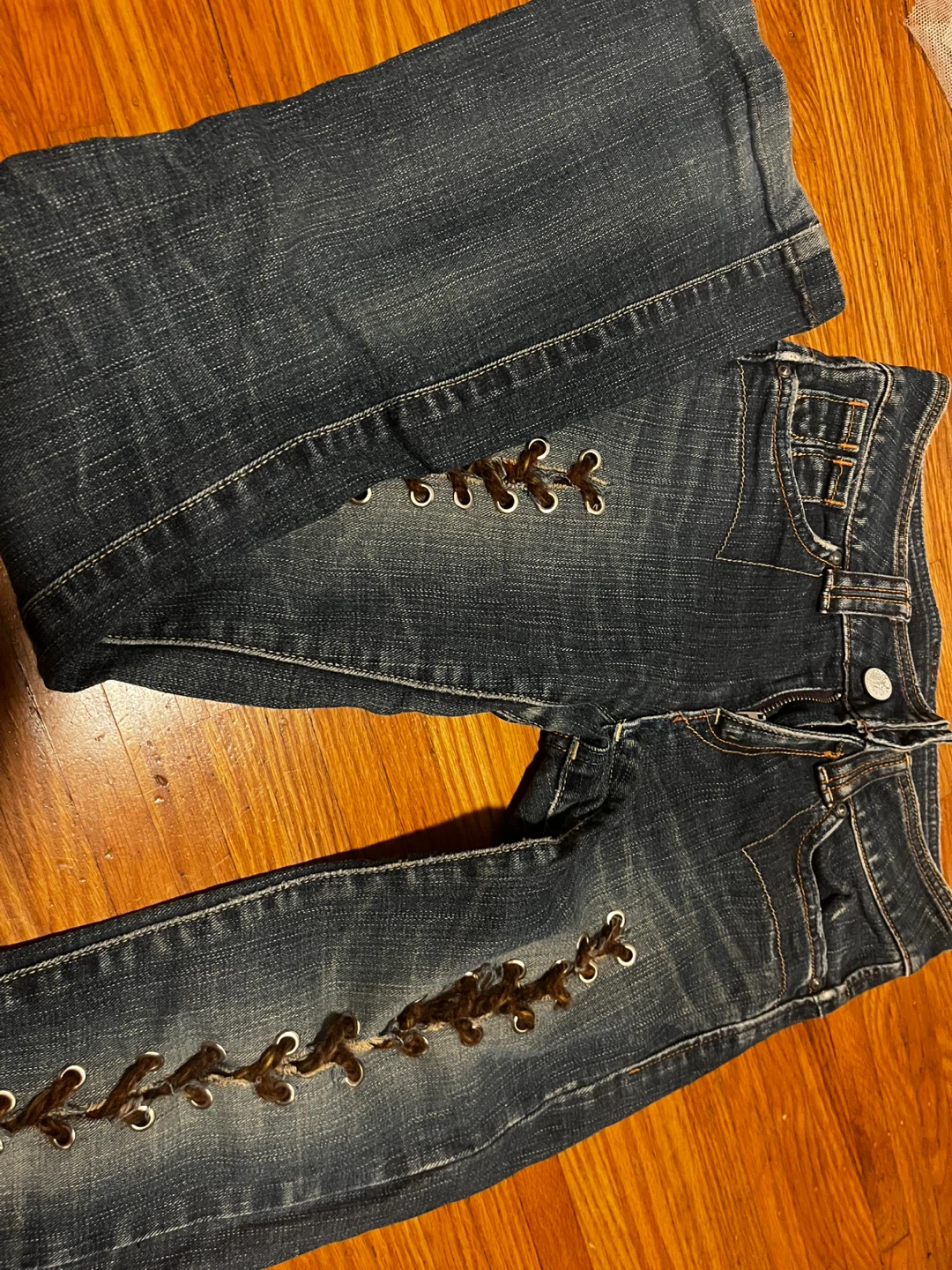 Lace up jeans - photo 2