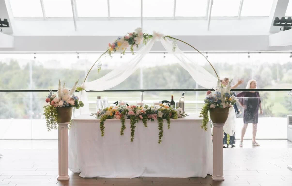 Wokceer 8ft Gold Round Backdrop Stand - photo 2