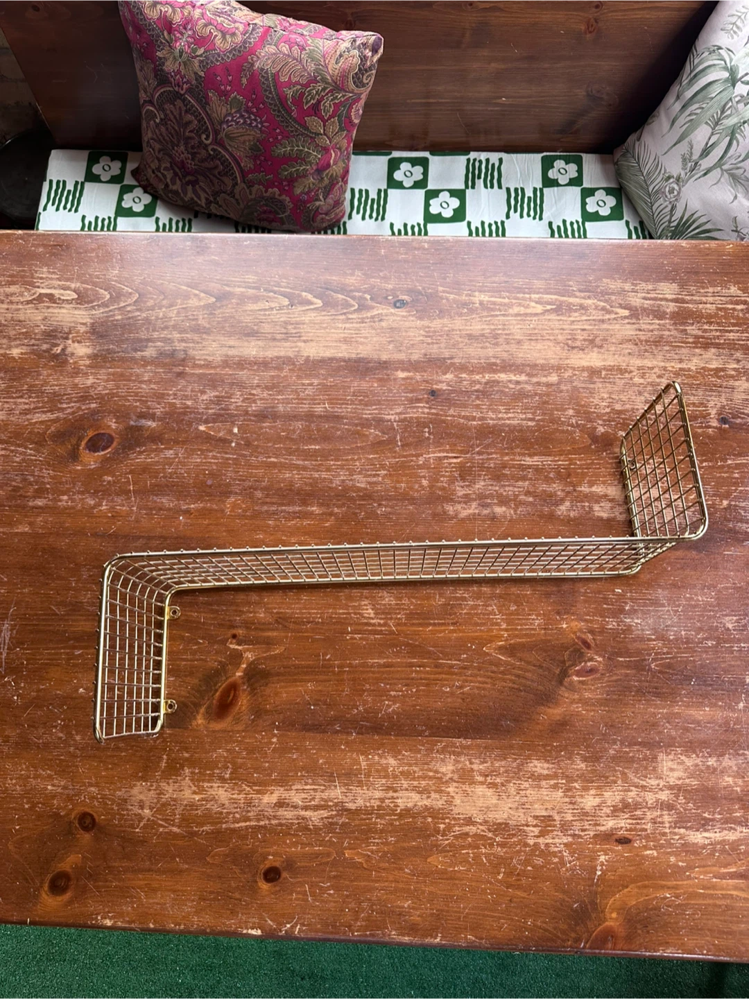 Gold Metal Wall Shelf- IKEA - photo 4