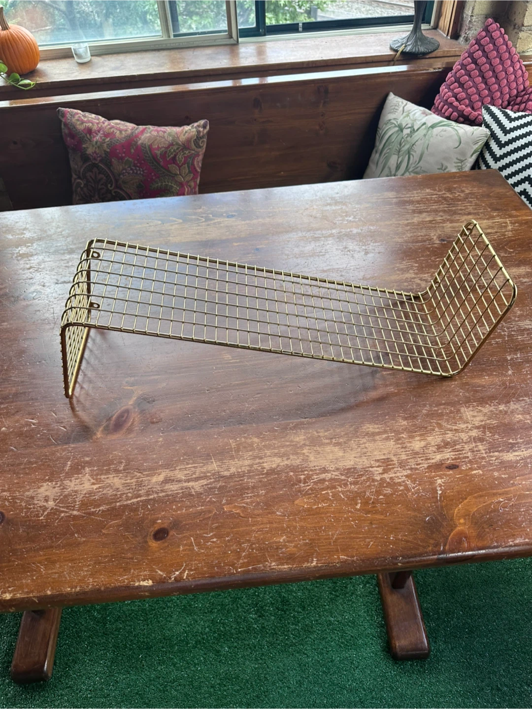 Gold Metal Wall Shelf- IKEA - photo 5