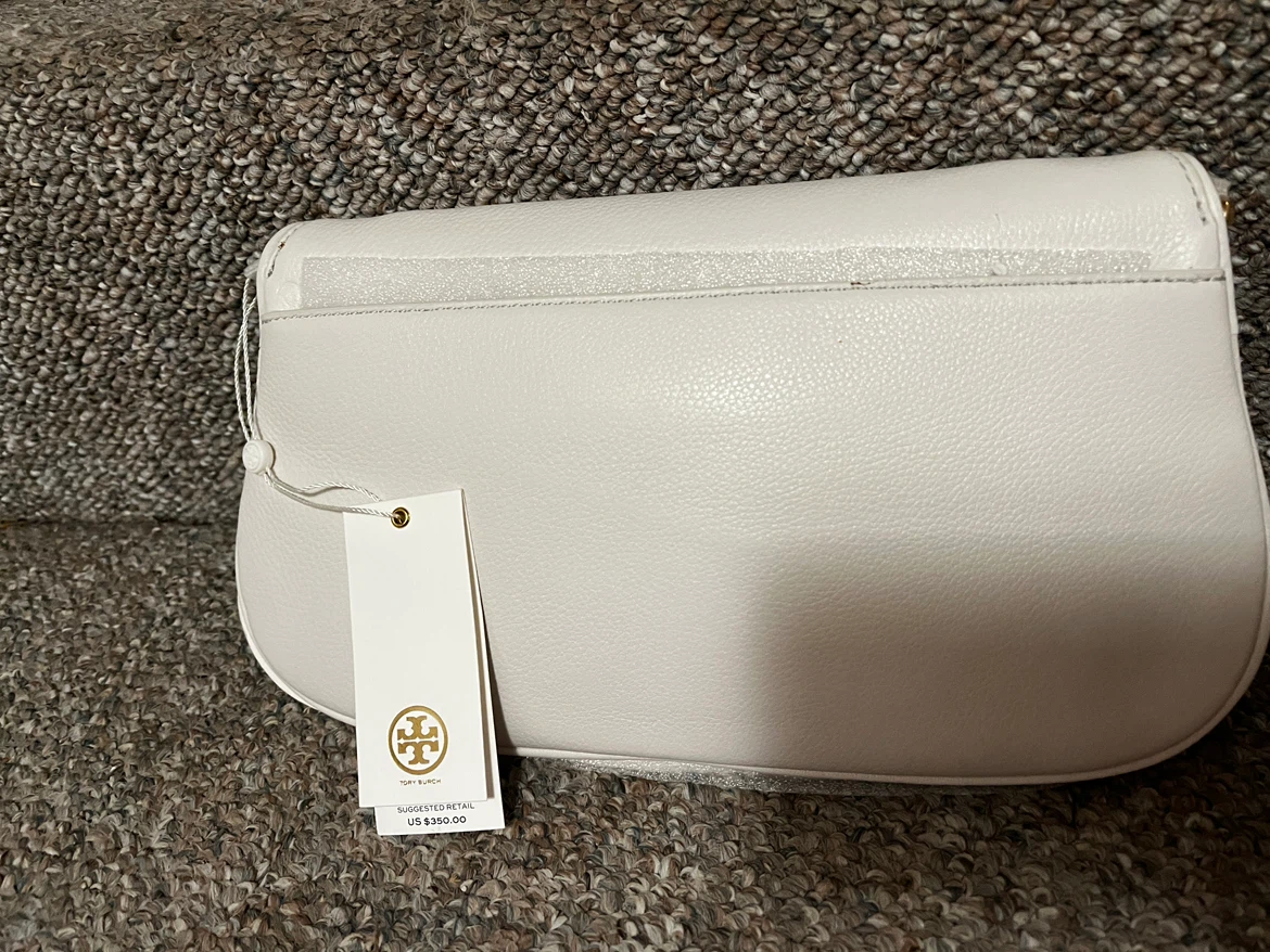 NEW Tory Burch White Leather Crossbody Bag – NWT - photo 2
