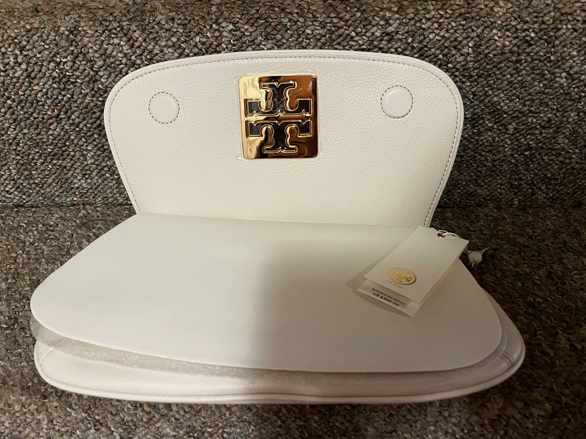 NEW Tory Burch White Leather Crossbody Bag – NWT - photo 3