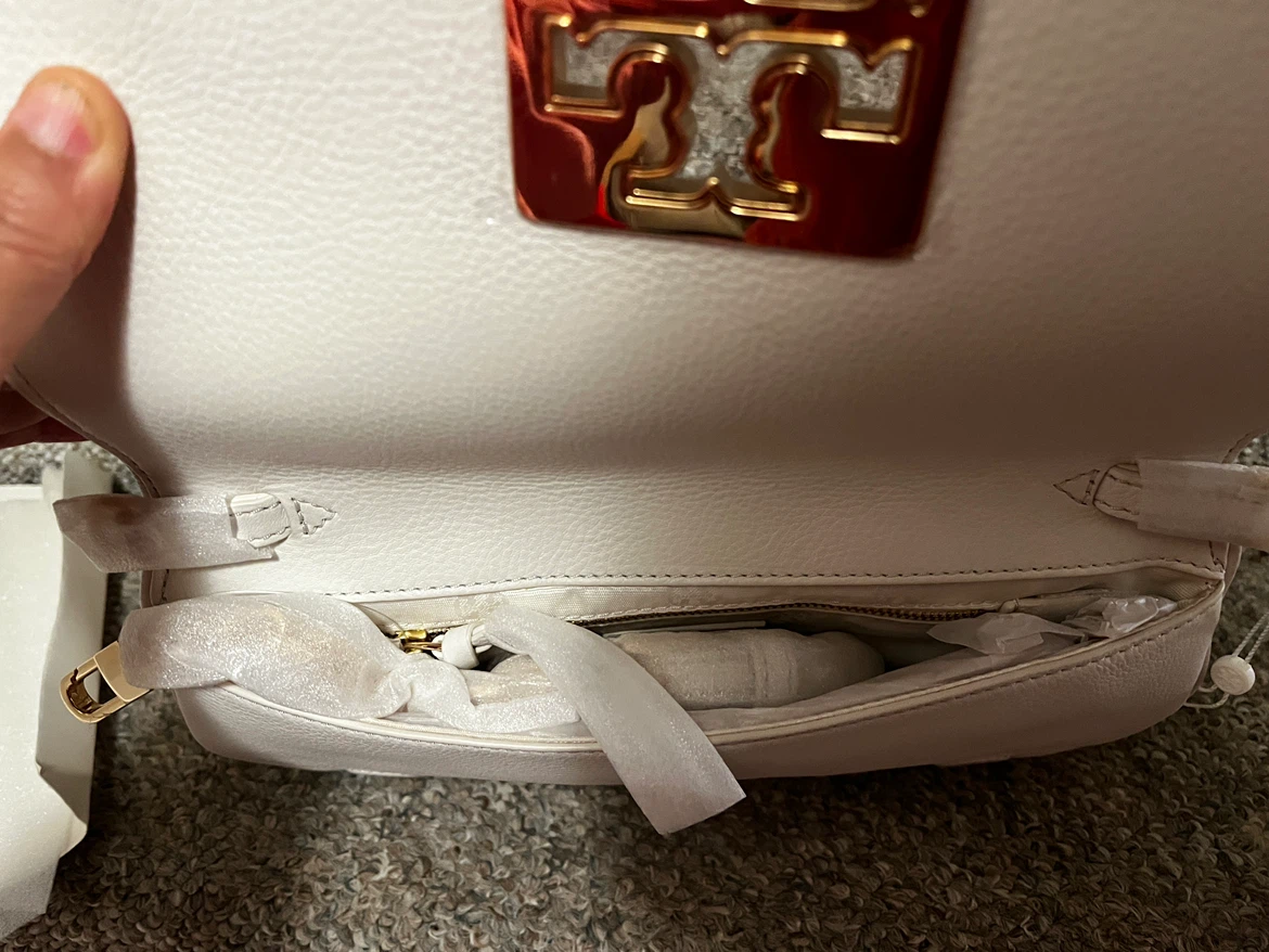 NEW Tory Burch White Leather Crossbody Bag – NWT - photo 5