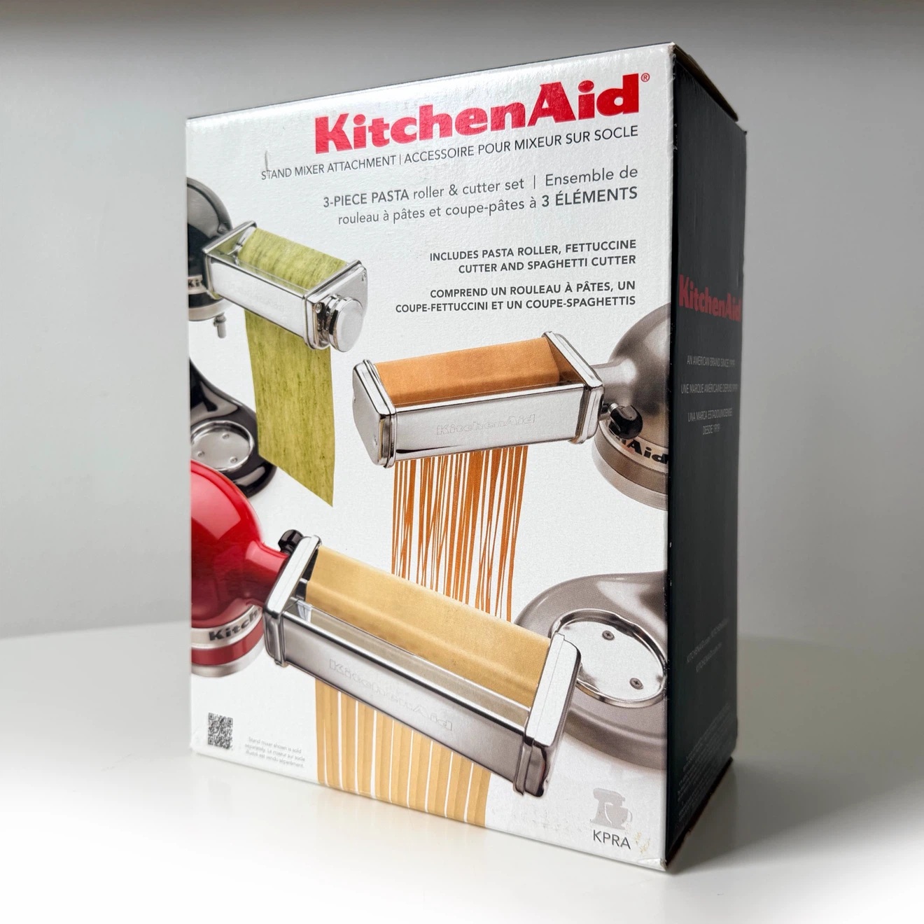 NEW in Box KitchenAid 3-Piece Stand Mixer Pasta Attachment Set