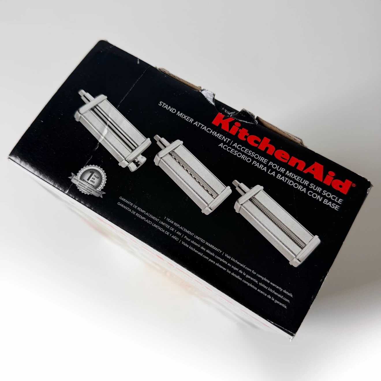 NEW in Box KitchenAid 3-Piece Stand Mixer Pasta Attachment Set - photo 4