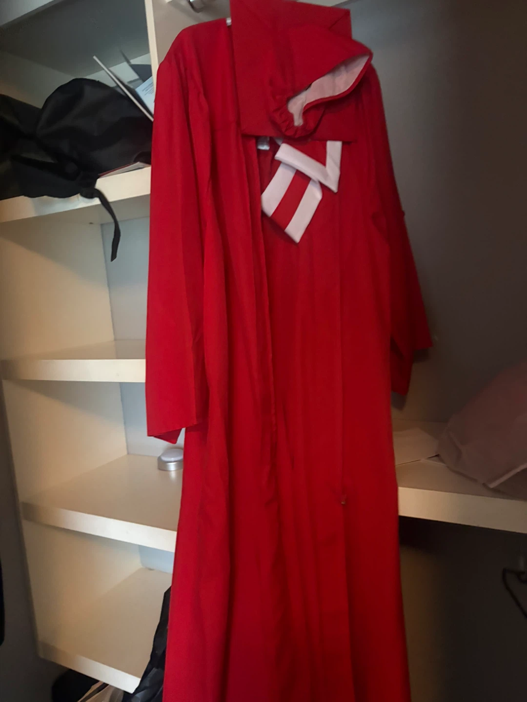 Jacor Graduation Gown - Red - Size 51