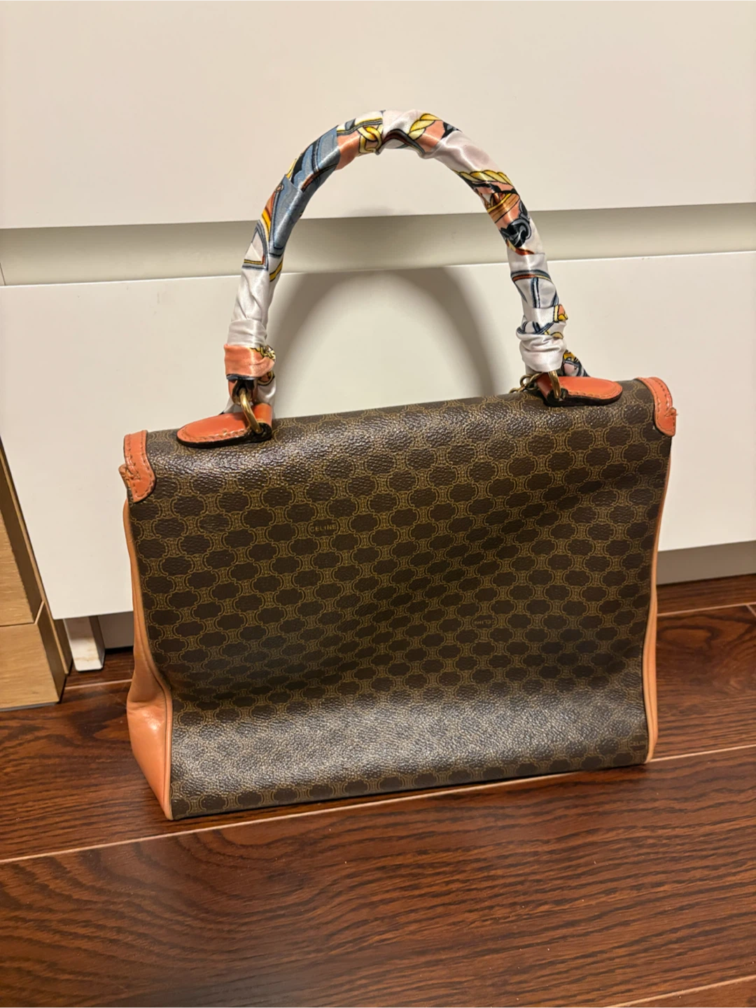Vintage Celine Macadam Monogram Handbag - photo 2