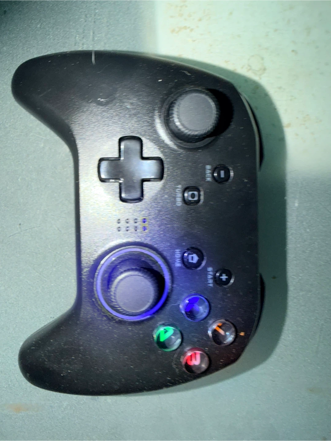 Wireless Gaming Controller with LED Backlit Buttons - photo 3