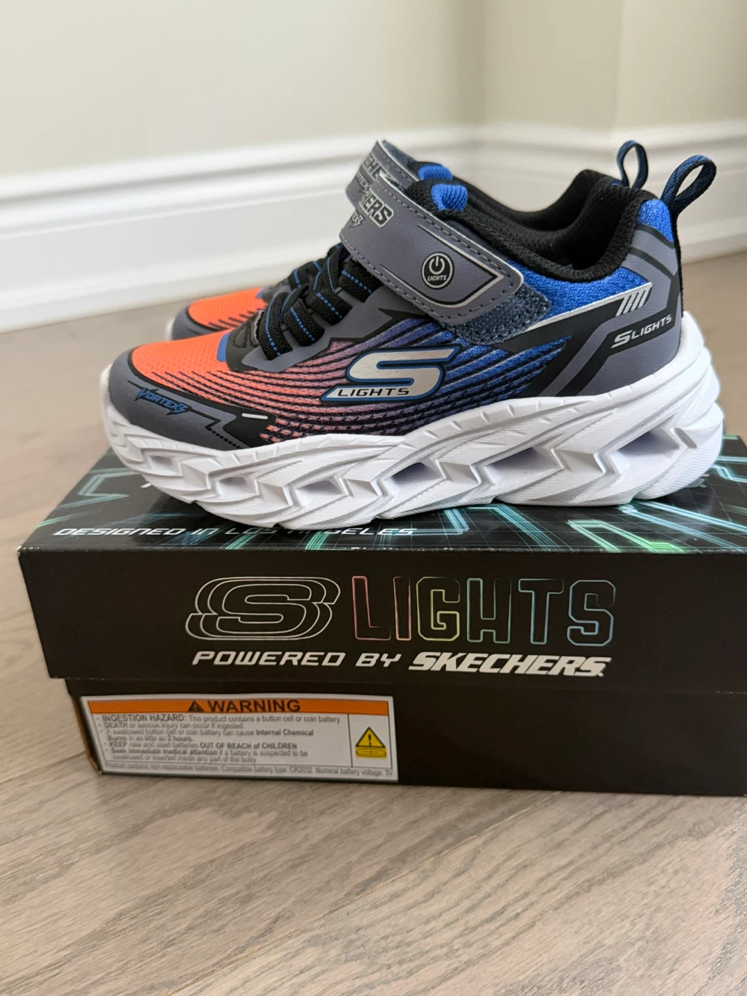 Skechers S-Lights Vortex 3.0 Kids Shoes - photo 2