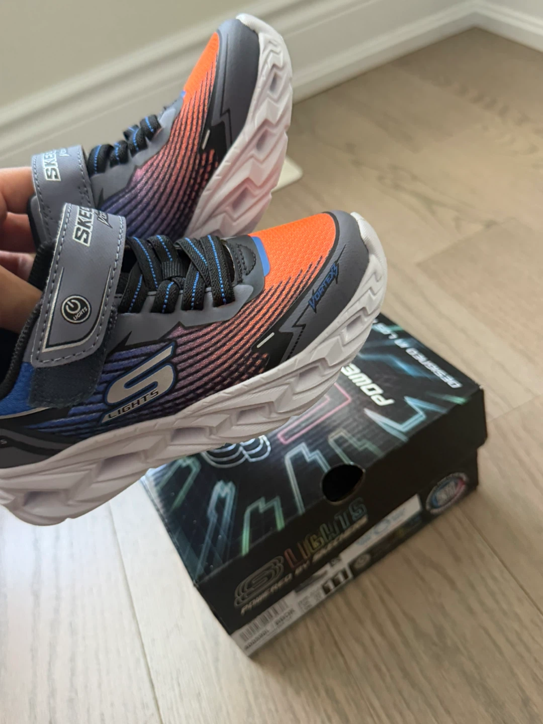 Skechers S-Lights Vortex 3.0 Kids Shoes - photo 3
