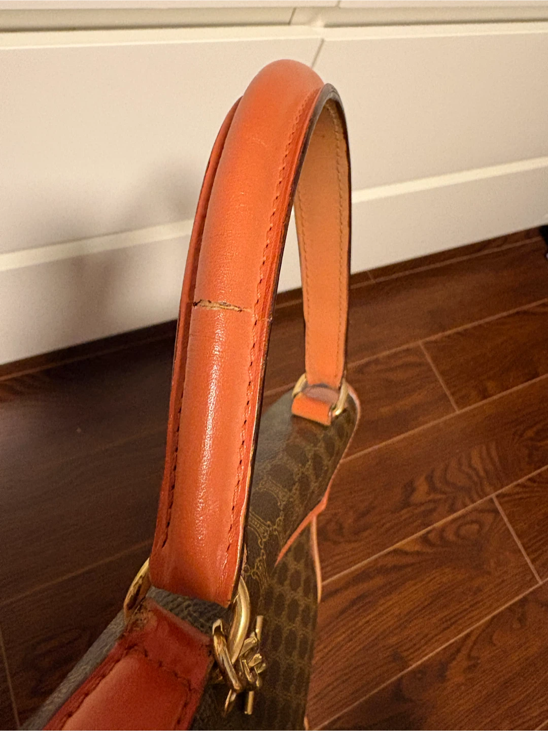 Vintage Celine Macadam Monogram Handbag - photo 3