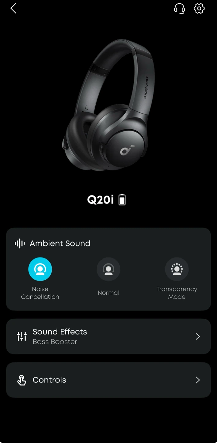 Soundcore Q20i Noise Cancelling Headphones - photo 3