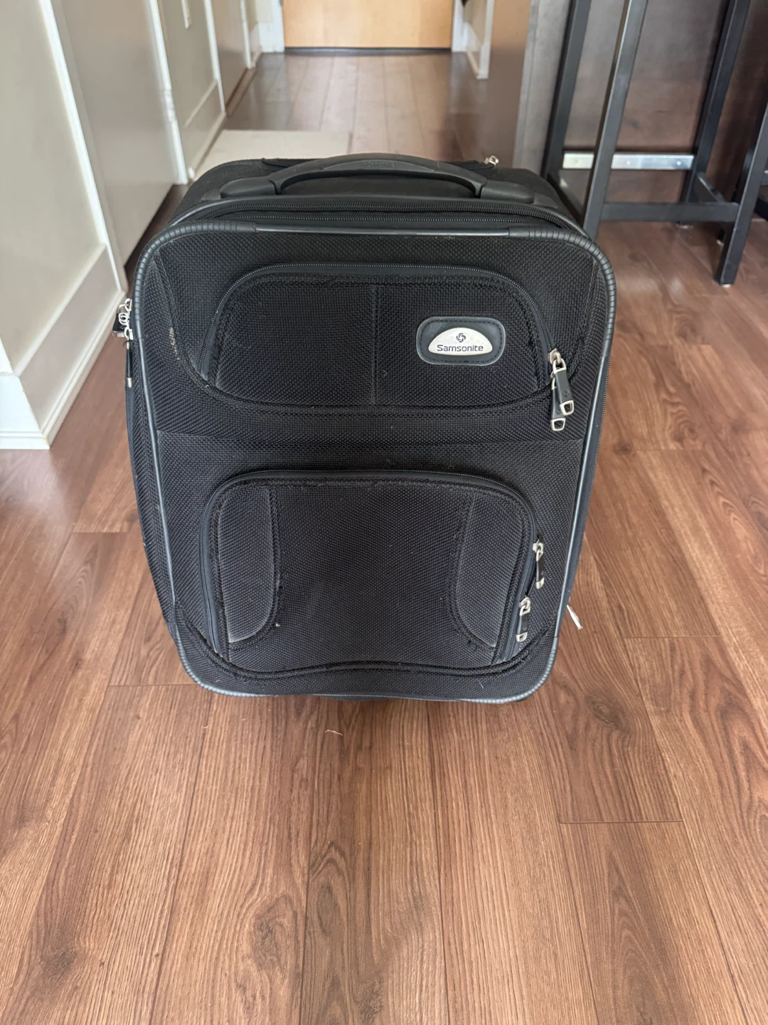 Black Small Carry-On Suitcase – Good Used Condition