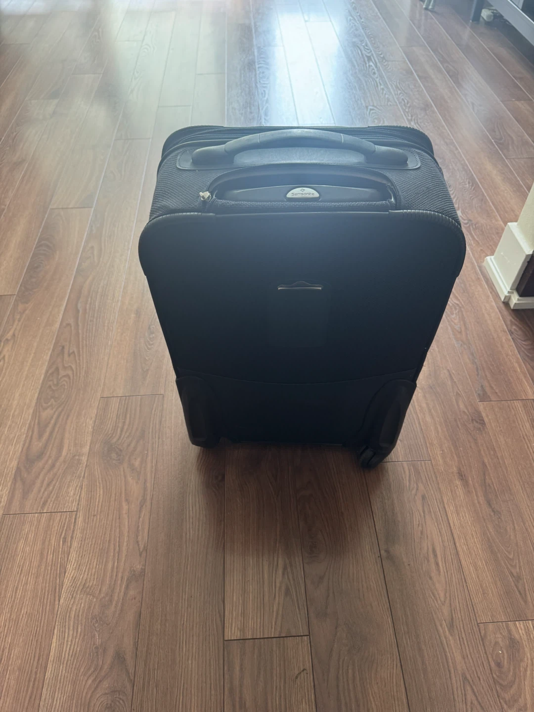Black Small Carry-On Suitcase – Good Used Condition - photo 3