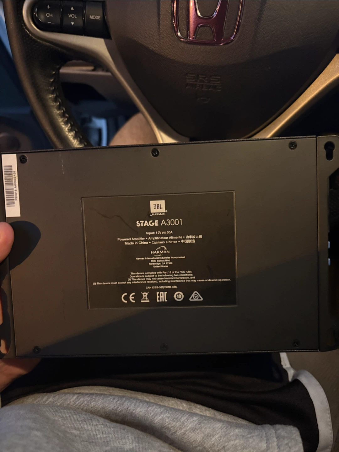 JBL Stage A3001 Car Amplifier - photo 4