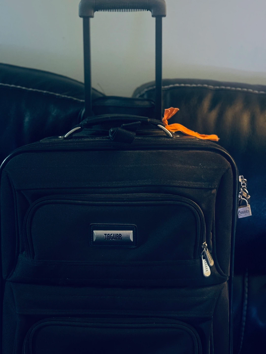 Jaguar Black Carry-On Luggage - photo 3