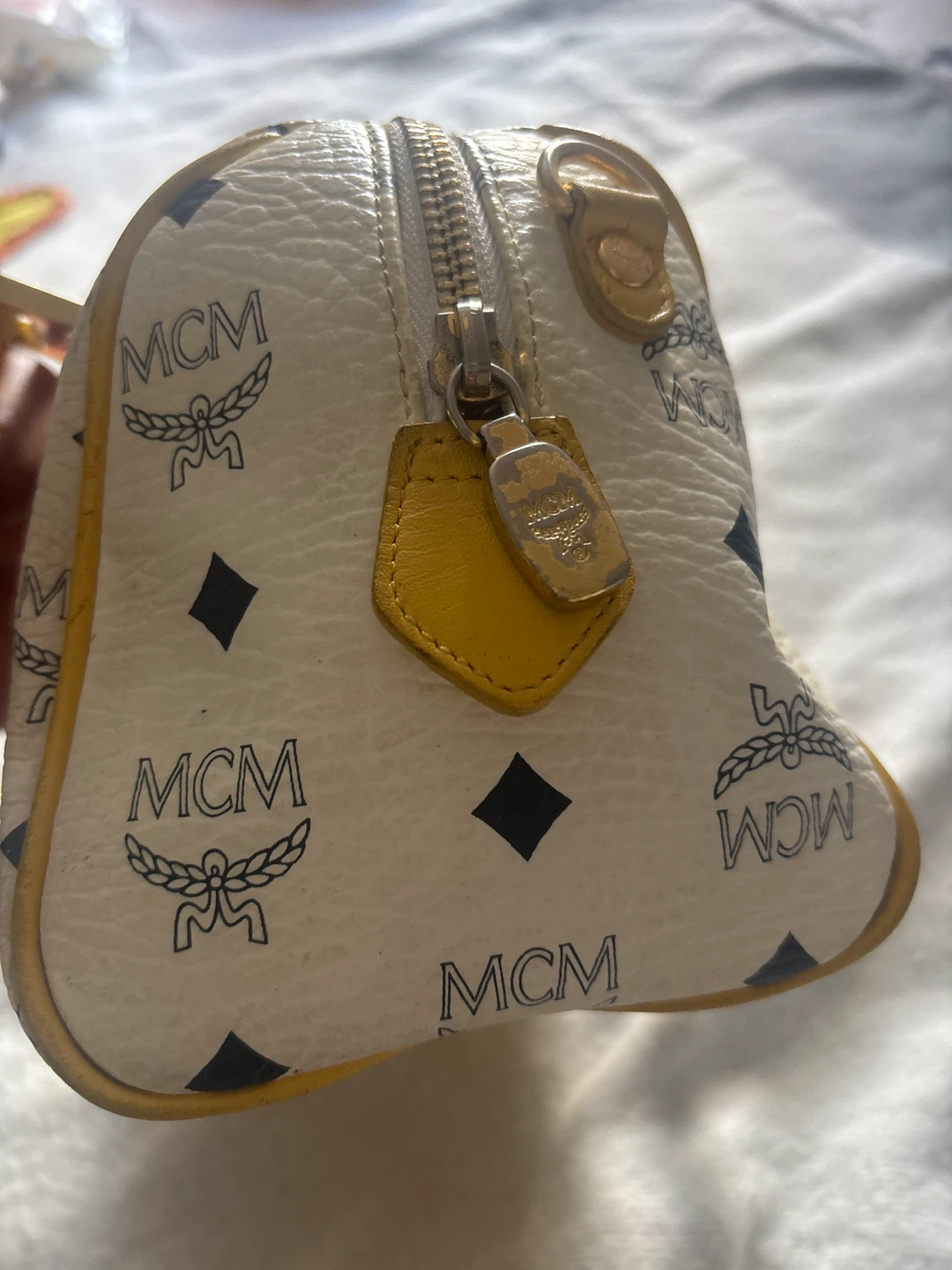 MCM Visetos Monogram Boston Bag - photo 3
