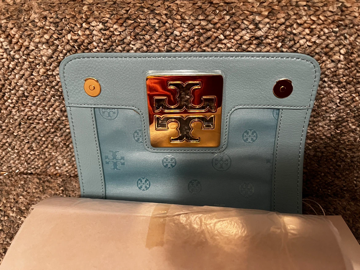 Tory Burch Blue Leather Bag - photo 3