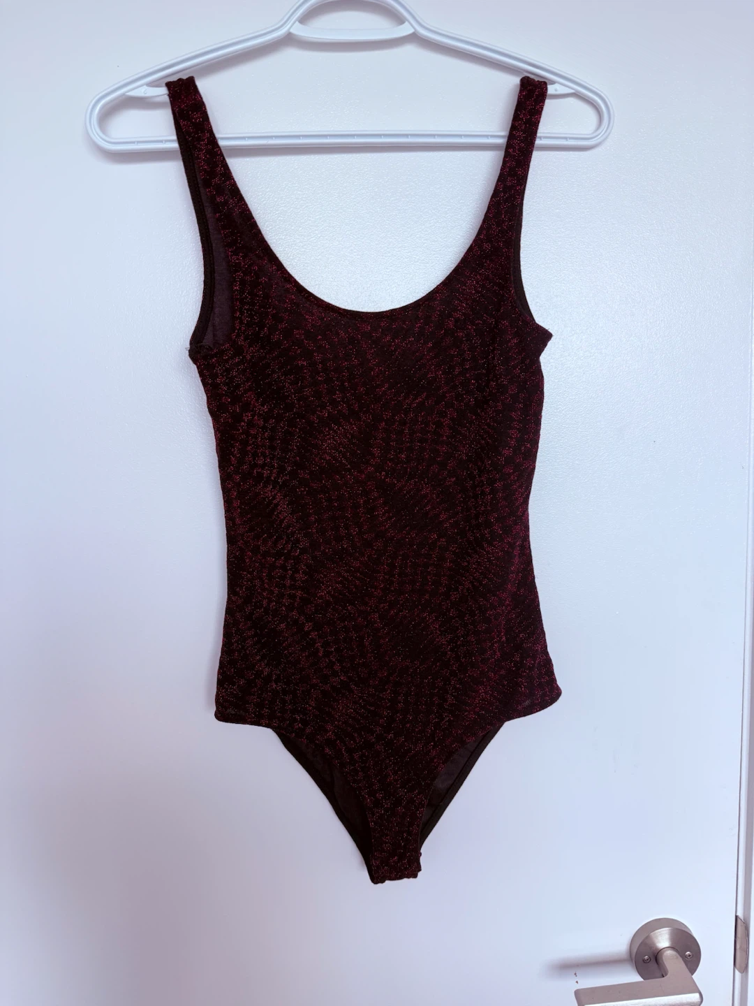 NEW Zara Glittery Bodysuit
