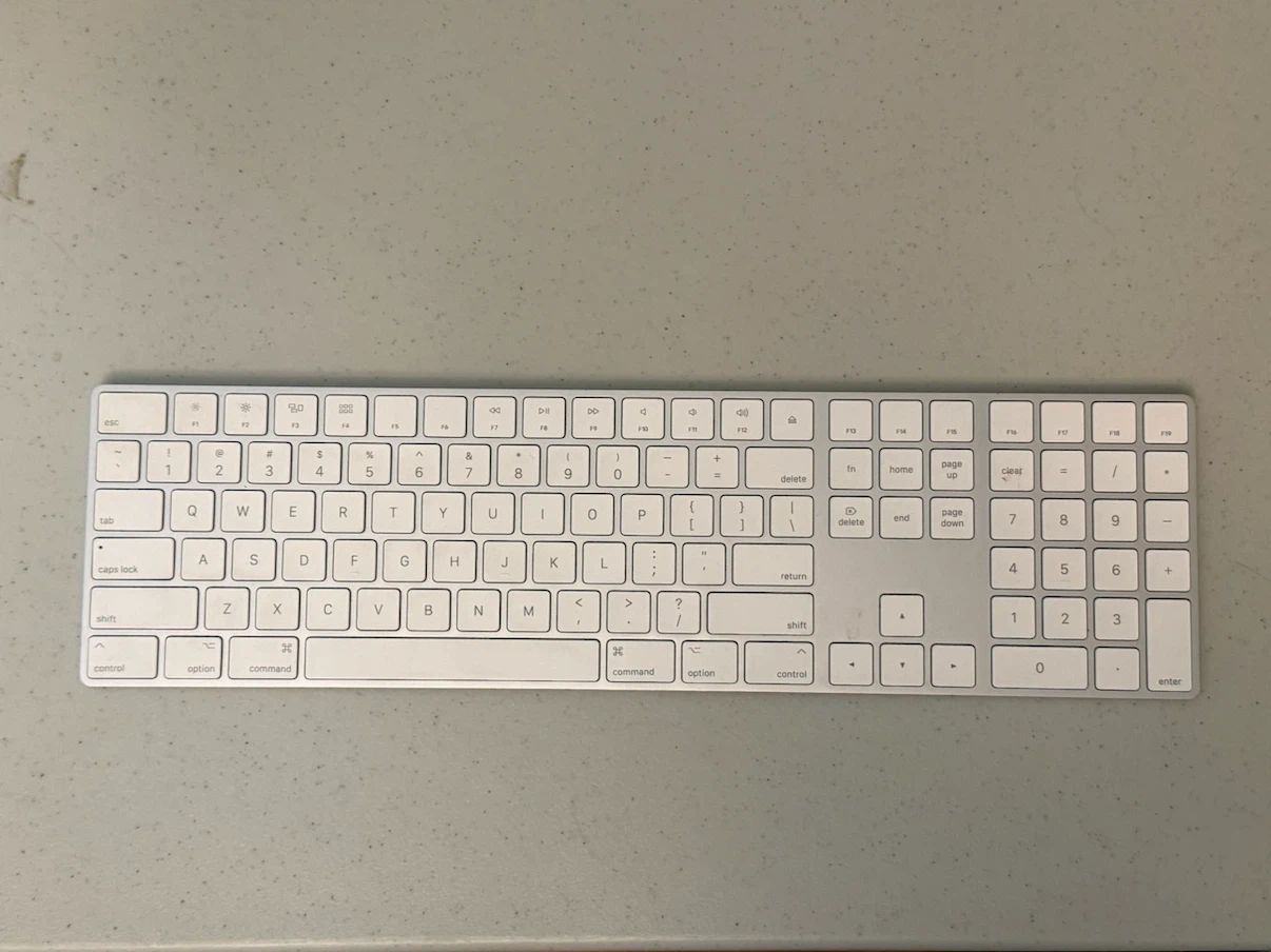 Apple Magic Keyboard with Numeric Keypad