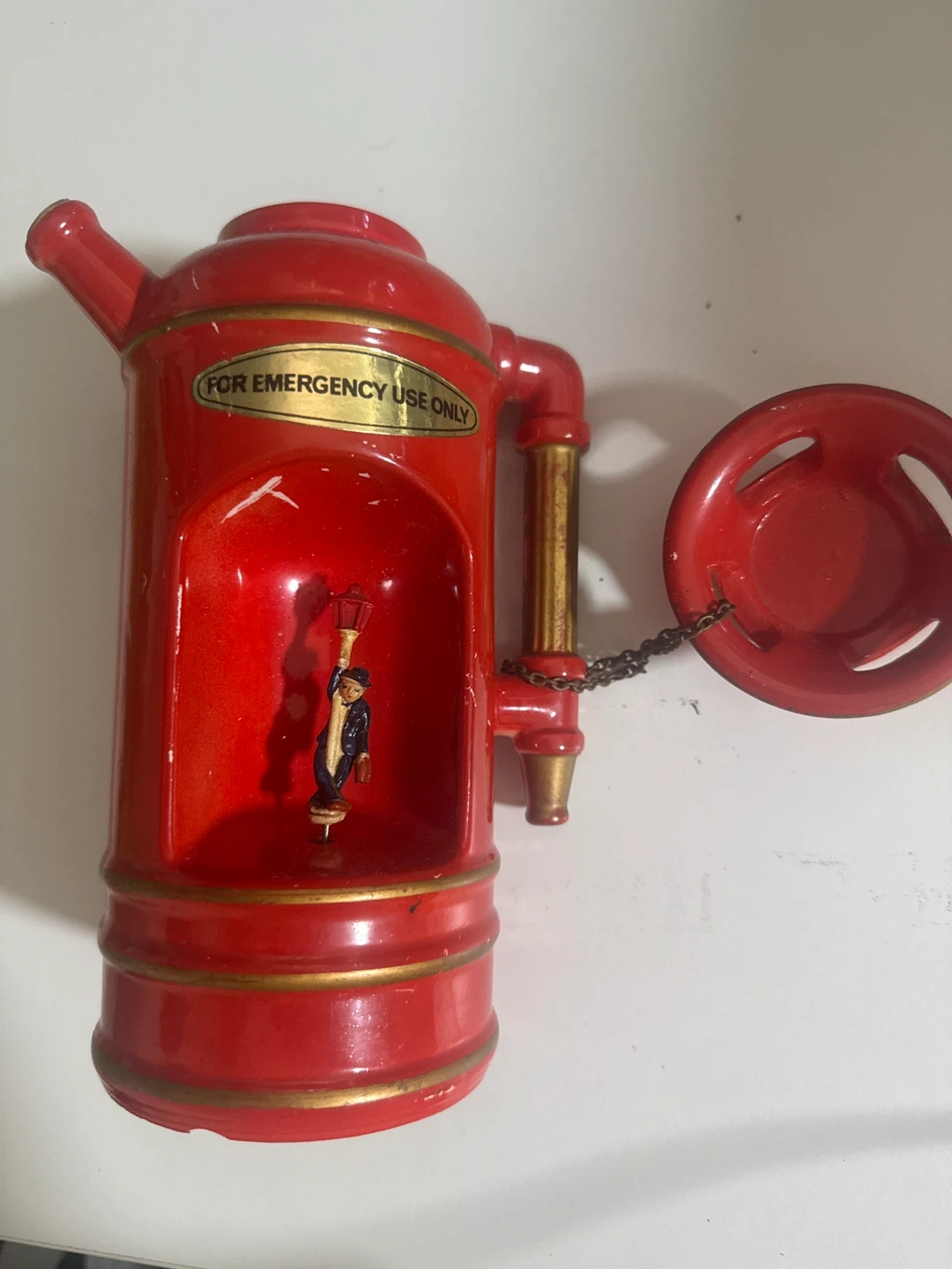 Vintage Fire Hydrant Music Box