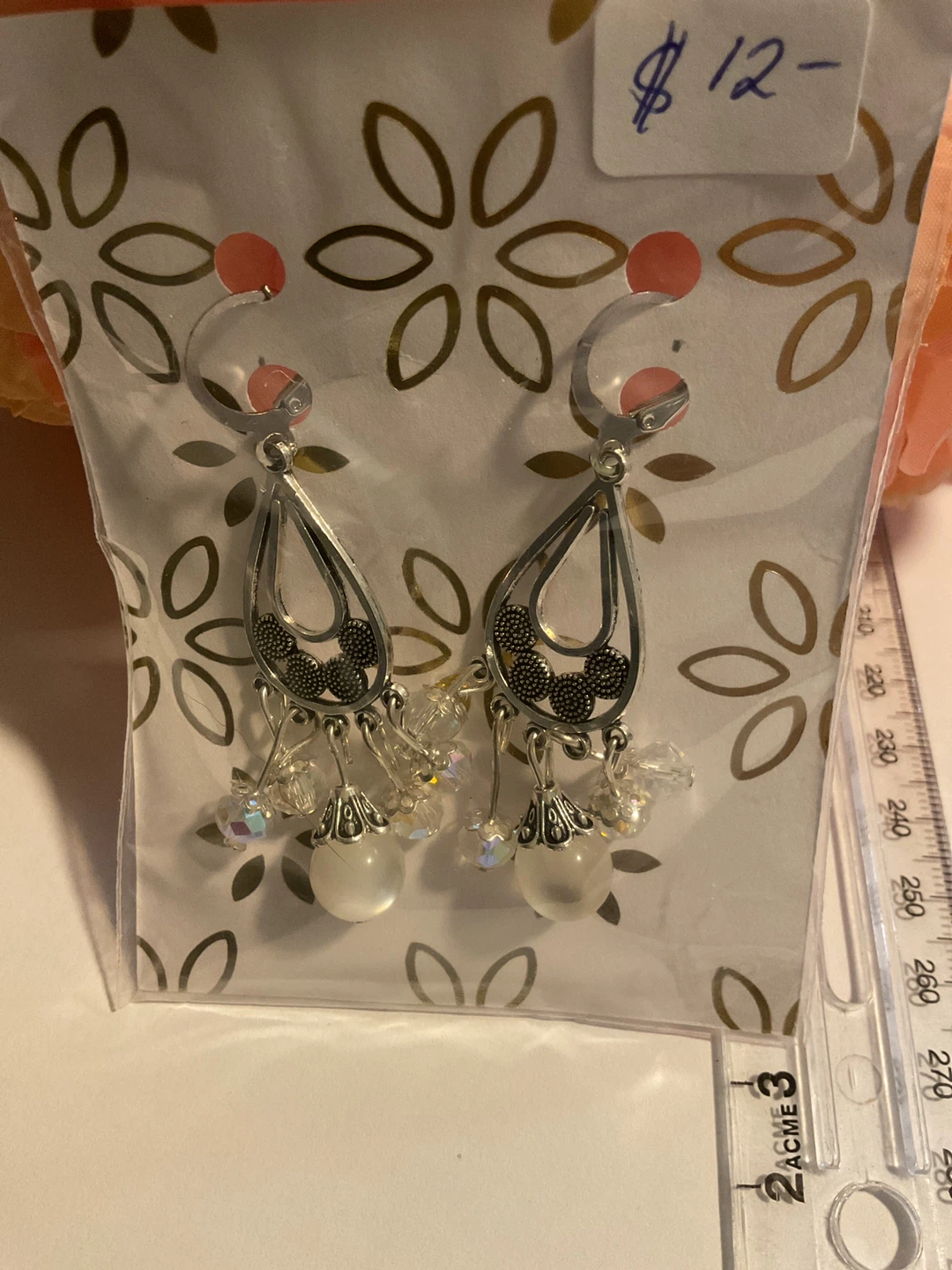 Dangle Earrings with Bead Accents - photo 2