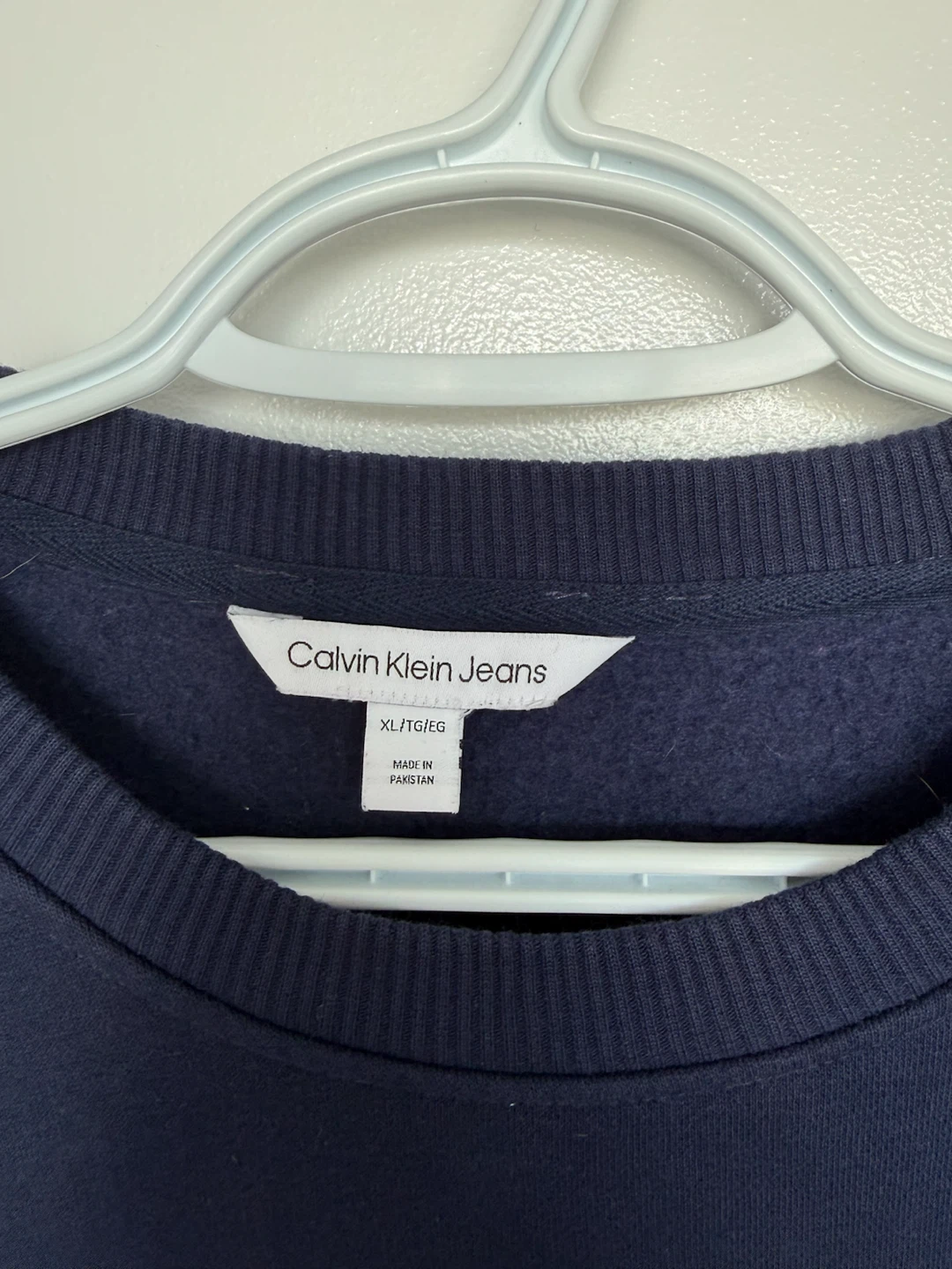 Calvin Klein Jeans Navy Sweatshirt - photo 3