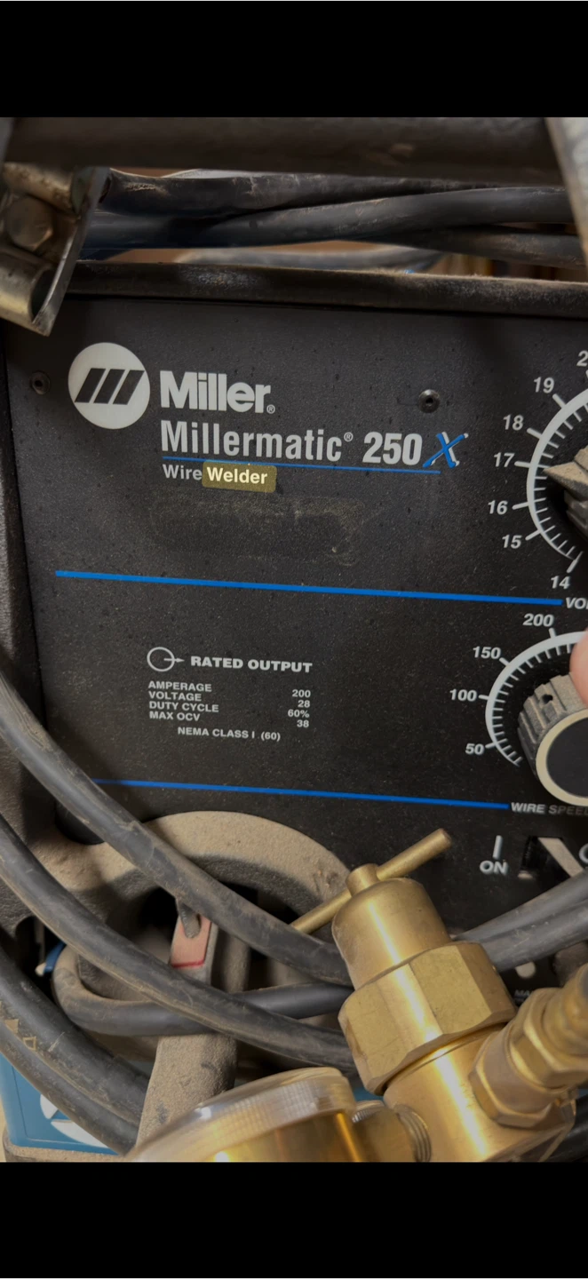 Miller Millermatic 250X Wire Welder