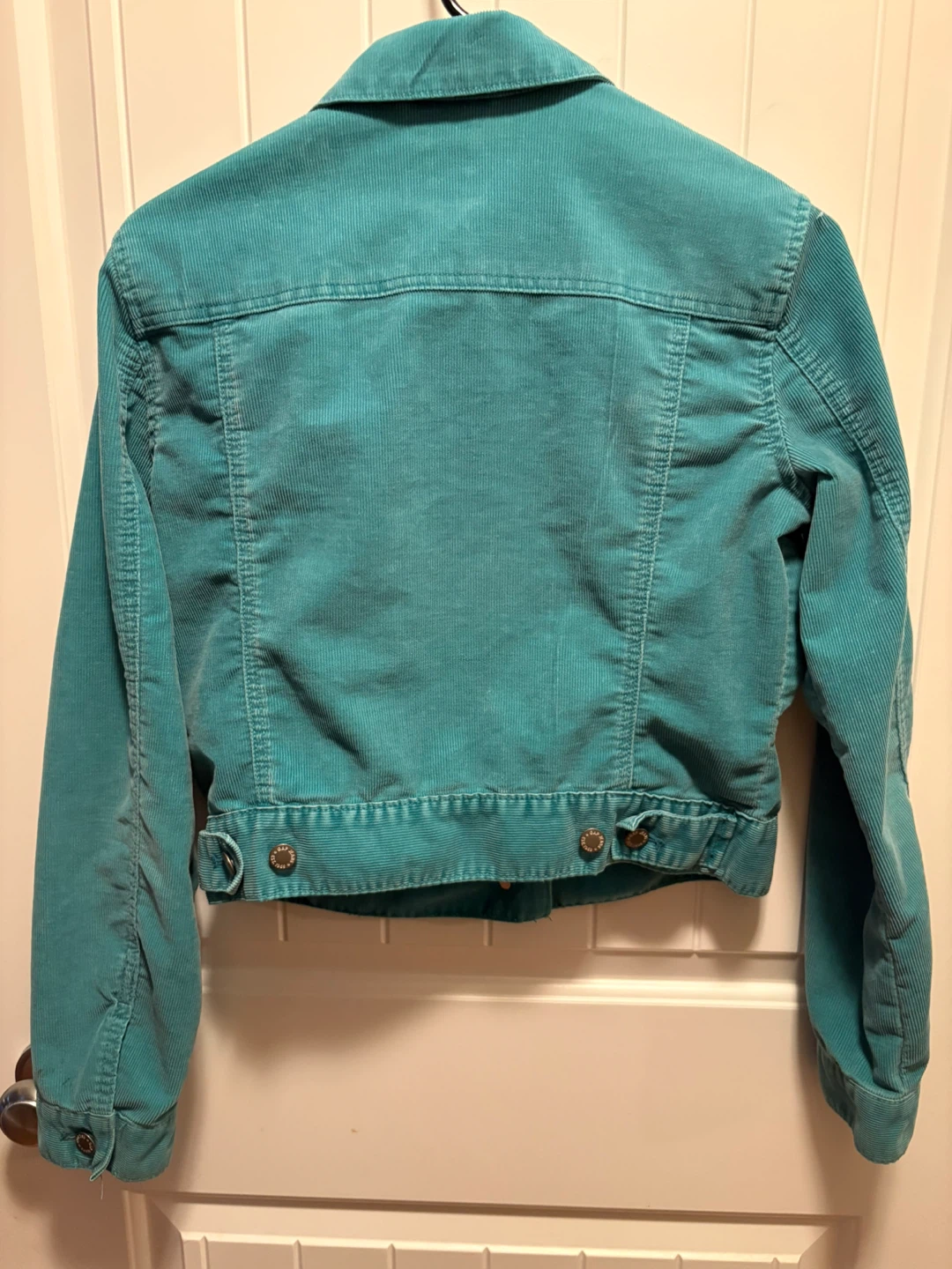 Girls GAP teal corduroy jacket. - photo 2